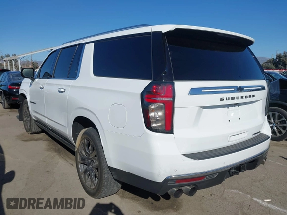 2023 Chevrolet Suburban Premier with VIN 1GNSKFKD6PR294748, listed as a IAAI auction lot 41407130 with 44,783 mi miles and . Bid and sale history available at DreamBid. Image 3.