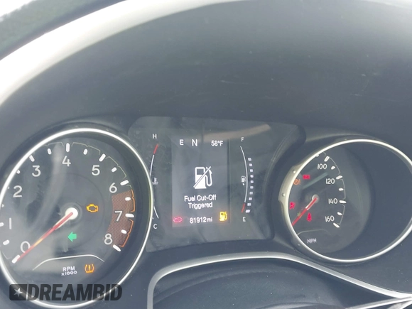 2020 Jeep Compass Latitude with VIN 3C4NJDBB0LT117643, listed as a IAAI auction lot 41758429 with 81,912 mi miles and . Bid and sale history available at DreamBid. Image 7.