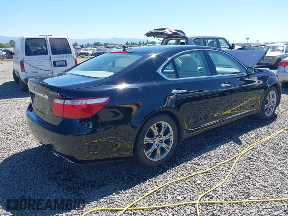 2007 Lexus LS 460 with VIN JTHBL46F775028750, listed as a IAAI auction lot 42381110 with 59,941 mi miles and . Bid and sale history available at DreamBid. Image 4.
