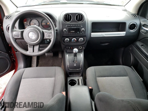2015 Jeep Compass Sport with VIN 1C4NJCBB1FD118529, listed as a Copart auction lot 46229093 with 35,364 mi miles. Bid and sale history available at carsss.com. Image 8.