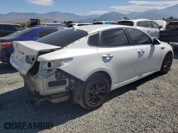 2016 Kia Optima LX with VIN KNAGT4L34G5072638, listed as a Copart auction lot 63792395 with 113,610 mi miles and Salvage title. Bid and sale history available at DreamBid. Image 3.