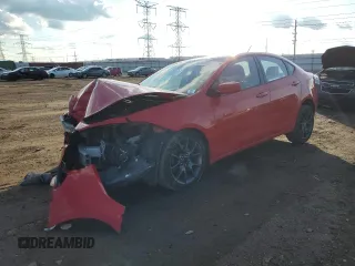 2016 Dodge Dart SE with VIN 1C3CDFAA4GD703989, listed as a Copart auction lot 46903015 with 165,134 mi miles and Salvage Title. Bid and sale history available at carsss.com. Image 1.