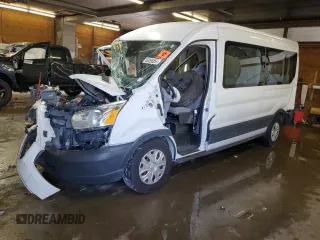2019 Ford Transit Passenger XL с VIN 1FBAX2CM5KKB64074, выставлен на аукционе Copart как лот 69268854 с пробегом Не указан миль и Списание • Salvage title. История ставок и продаж доступна на DreamBid. Изображение 1.