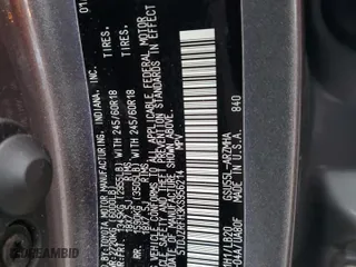 2019 Toyota Highlander SE with VIN 5TDJZRFH3KS956214, listed as a Copart auction lot 47460535 with 80,337 mi miles and Salvage Title. Bid and sale history available at carsss.com. Image 14.
