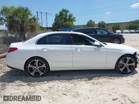 2024 Mercedes-Benz C 300 with VIN W1KAF4GB5RR233937, listed as a IAAI auction lot 41974579 with 2,956 mi miles and . Bid and sale history available at DreamBid. Image 14.
