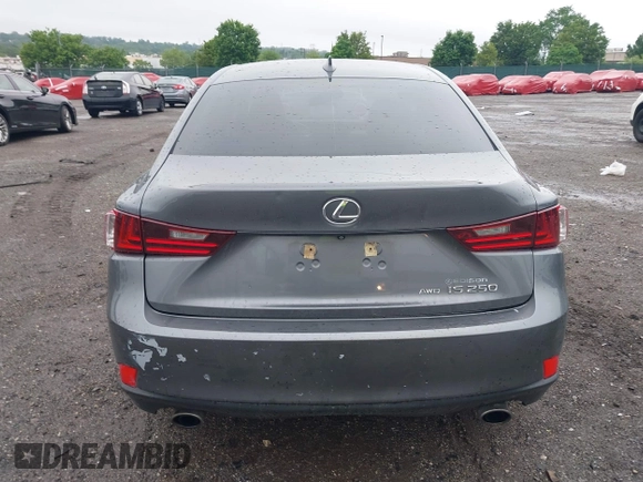 2015 Lexus IS 250 with VIN JTHCF1D22F5026686, listed as a IAAI auction lot 42267098 with 136,541 mi miles and . Bid and sale history available at DreamBid. Image 16.