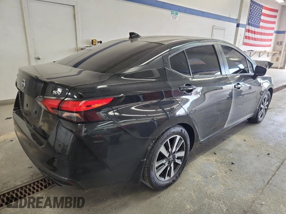 2021 Nissan Versa SV с VIN 3N1CN8EV8ML924022, выставлен на аукционе Copart как лот 59232225 с пробегом 55 365 миль миль и Списание • Salvage title. История ставок и продаж доступна на DreamBid. Изображение 3.