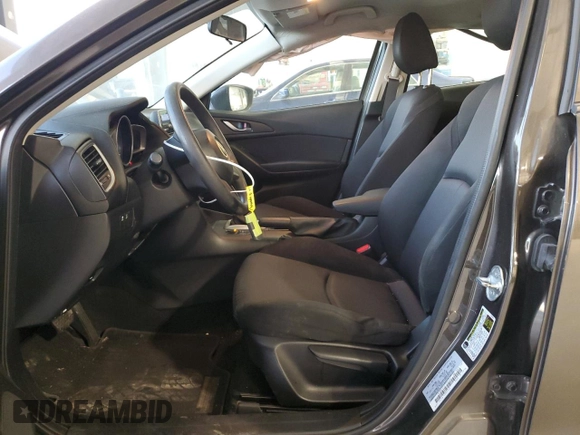 2015 Mazda 3 i SV with VIN JM1BM1T74F1231241, listed as a Copart auction lot 85824334 with 216,816 mi miles and Salvage Title. Bid and sale history available at DreamBid. Image 7.