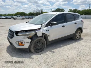 2018 Ford Escape S with VIN 1FMCU0F7XJUA30568, listed as a Copart auction lot 65671124 with 119,047 mi miles and Clean title. Bid and sale history available at DreamBid. Image 1.