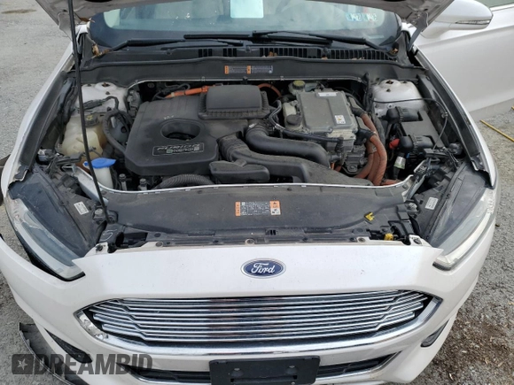 2016 Ford Fusion Titanium with VIN 3FA6P0SU2GR402060, listed as a Copart auction lot 47550895 with 153,714 mi miles and Salvage title. Bid and sale history available at DreamBid. Image 11.