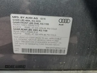 2015 Audi Q3 Premium Plus z VIN WA1EFCFS2FR012373, wystawiony jako Copart lot #56201435 z przebiegiem 126 645 mil mil oraz Szkoda całkowita • Salvage title. Historia ofert i sprzedaży dostępna na DreamBid. Obrazek 14.