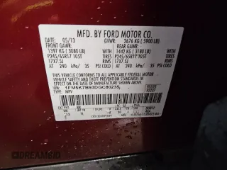 2013 Ford Explorer z VIN 1FM5K7B93DGC80235, wystawiony jako Copart lot #86073644 z przebiegiem 49 788 mil mil oraz Czysty tytuł • Clean title. Historia ofert i sprzedaży dostępna na DreamBid. Obrazek 13.
