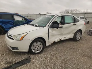 2010 Ford Focus S with VIN 1FAHP3EN6AW105277, listed as a Copart auction lot 49516855 with 0 mi miles and Salvage Title. Bid and sale history available at carsss.com. Image 1.