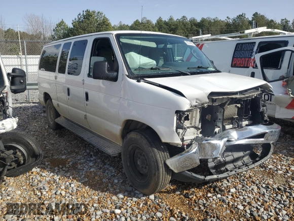 2012 Ford Econoline Passenger XL with VIN 1FBNE3BL9CDA99855, listed as a Copart auction lot 42314435 with 145,541 mi miles and Salvage title. Bid and sale history available at DreamBid. Image 4.