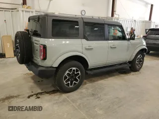 2022 Ford Bronco z VIN 1FMEE5DP8NLB90711, wystawiony jako Copart lot #63755395 z przebiegiem 22 660 mil mil oraz Szkoda całkowita • Salvage title. Historia ofert i sprzedaży dostępna na DreamBid. Obrazek 3.