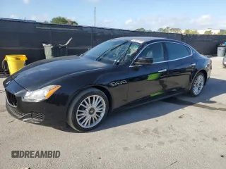 2014 Maserati Quattroporte S Q4 z VIN ZAM56RRA4E1096491, wystawiony jako Copart lot #51807515 z przebiegiem 137 134 mil mil oraz Czysty tytuł • Clean title. Historia ofert i sprzedaży dostępna na DreamBid. Obrazek 1.