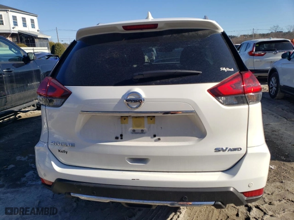 2020 Nissan Rogue SV with VIN JN8AT2MV4LW114831, listed as a Copart auction lot 47480375 with 67,594 mi miles and Salvage Title. Bid and sale history available at carsss.com. Image 6.