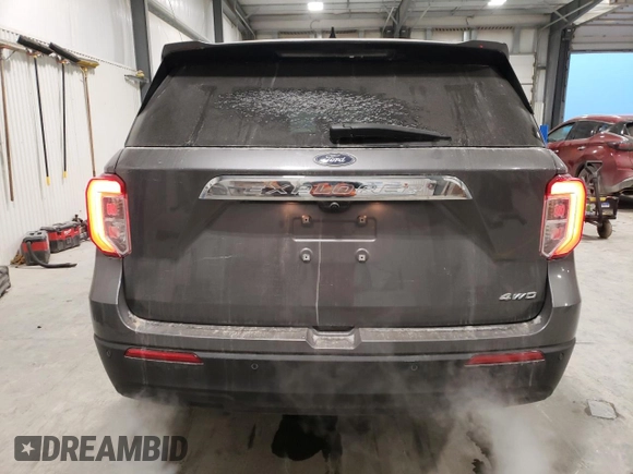 2021 Ford Explorer with VIN 1FMSK8BH9MGA15836, listed as a Copart auction lot 89167255 with 112,345 mi miles and Salvage Title. Bid and sale history available at carsss.com. Image 6.