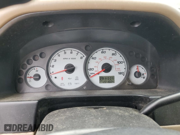 2003 Ford Escape XLT Popular with VIN 1FMCU03113KD48108, listed as a Copart auction lot 60978095 with 201,604 mi miles and Salvage title. Bid and sale history available at DreamBid. Image 9.