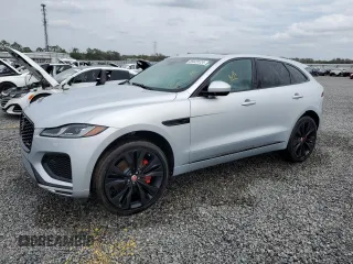 2021 Jaguar F-Pace R-Dynamic S z VIN SADCT2FU1MA663897, wystawiony jako Copart lot #85629124 z przebiegiem 60 305 mil mil oraz Szkoda całkowita • Salvage title. Historia ofert i sprzedaży dostępna na DreamBid. Obrazek 1.