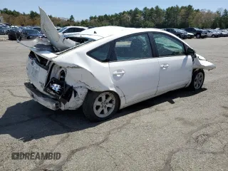 2007 Toyota Prius with VIN JTDKB20U977618050, listed as a Copart auction lot 55099415 with Not Provided miles and Salvage Title. Bid and sale history available at DreamBid. Image 3.