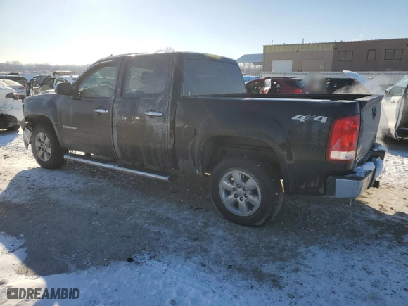 2011 GMC Sierra 1500 SLE with VIN 3GTP2VE38BG211891, listed as a Copart auction lot 46317715 with 208,694 mi miles and Salvage Title. Bid and sale history available at carsss.com. Image 2.