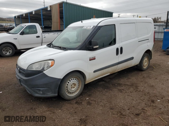 2017 Ram ProMaster City Cargo Van Tradesman with VIN ZFBERFAB6H6E72328, listed as a Copart auction lot 51162775 with 169,253 mi miles and Salvage Title. Bid and sale history available at carsss.com. Image 1.
