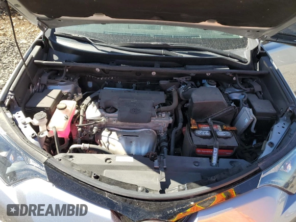 2018 Toyota RAV4 XLE with VIN 2T3RFREV0JW802429, listed as a Copart auction lot 49906515 with 53,544 mi miles and Salvage Title. Bid and sale history available at DreamBid. Image 12.