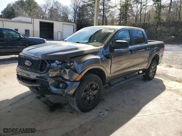 2020 Ford Ranger XL with VIN 1FTER4EH5LLA11130, listed as a Copart auction lot 50863545 with 44,717 mi miles and Salvage Title. Bid and sale history available at carsss.com. Image 1.