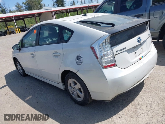 2010 Toyota Prius II with VIN JTDKN3DU3A0008118, listed as a IAAI auction lot 42164958 with 192,188 mi miles and . Bid and sale history available at DreamBid. Image 3.
