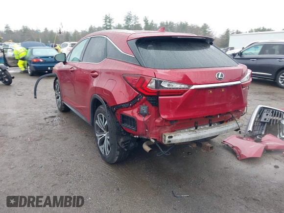2016 Lexus RX 350 F Sport with VIN 2T2BZMCA9GC023749, listed as a IAAI auction lot 41968085 with 125,627 mi miles. Bid and sale history available at carsss.com. Image 3.