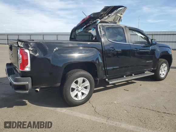 2018 GMC Canyon 2WD SLE with VIN 1GTG5CENXJ1133897, listed as a Copart auction lot 81568144 with 64,032 mi miles and Salvage Title. Bid and sale history available at carsss.com. Image 3.