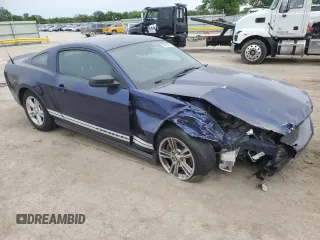 2012 Ford Mustang Premium with VIN 1ZVBP8AM0C5234759, listed as a Copart auction lot 56045825 with Not provided miles and Salvage title. Bid and sale history available at DreamBid. Image 4.