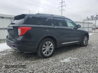 2024 Ford Explorer Limited with VIN 1FMSK8FH5RGA70849, listed as a Copart auction lot 46107075 with 24,753 mi miles and Clean Title. Bid and sale history available at carsss.com. Image 3.