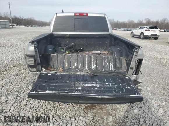 2018 Ram 1500 Night with VIN 1C6RR7MT9JS144671, listed as a Copart auction lot 45435195 with 128,042 mi miles and Salvage Title. Bid and sale history available at carsss.com. Image 6.