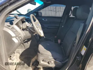 2015 Ford Utility Police Interceptor with VIN 1FM5K8AR4FGB98895, listed as a Copart auction lot 77586044 with 144,099 mi miles and Salvage Title. Bid and sale history available at carsss.com. Image 7.
