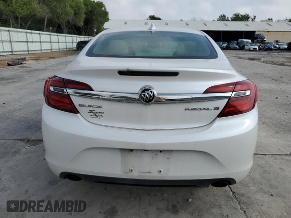 2016 Buick Regal with VIN 2G4GK5EX1G9204880, listed as a Copart auction lot 54312325 with 175,280 mi miles and Salvage Title. Bid and sale history available at carsss.com. Image 6.