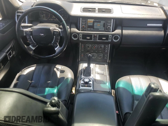 2012 Land Rover Range Rover HSE Lux with VIN SALMF1D43CA364505, listed as a Copart auction lot 56112805 with 118,119 mi miles and Clean Title. Bid and sale history available at DreamBid. Image 8.