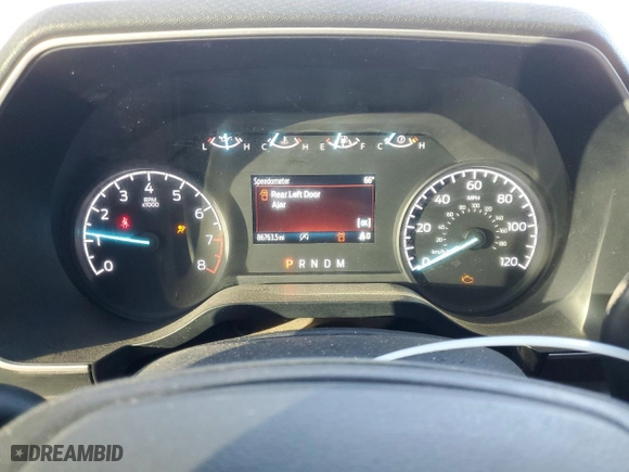 2022 Ford F-150 XL with VIN 1FTEW1CB1NKE38223, listed as a Copart auction lot 85012704 with 86,763 mi miles and Salvage Title. Bid and sale history available at carsss.com. Image 9.
