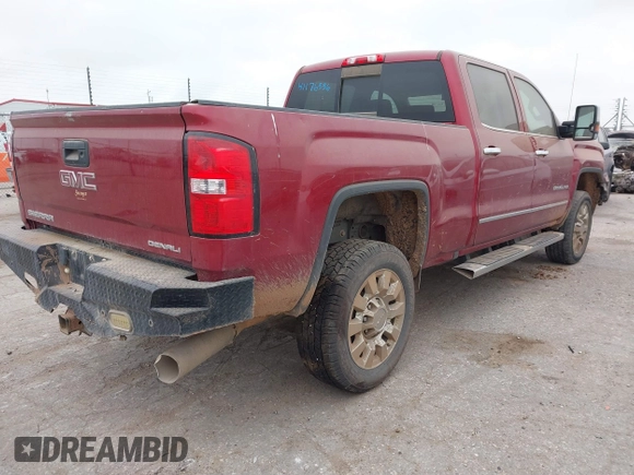 2019 GMC Sierra 2500HD Denali with VIN 1GT12SEYXKF218861, listed as a IAAI auction lot 41176336 with 130,225 mi miles. Bid and sale history available at carsss.com. Image 4.