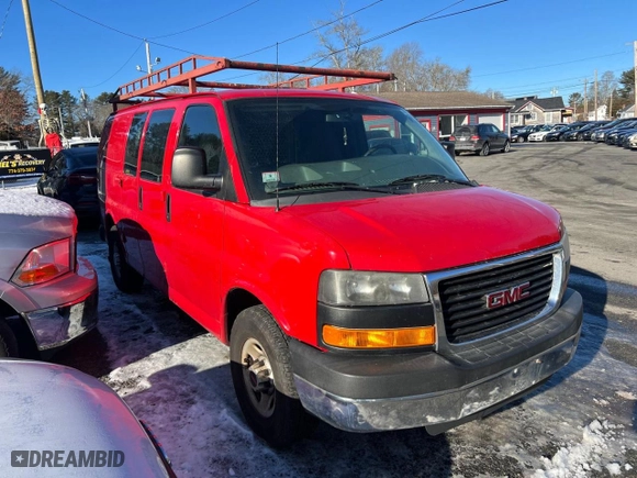 2013 GMC Savana Cargo Van with VIN 1GTW7FCA1D1153385, listed as a Copart auction lot 42986065 with 241,146 mi miles and Clean Title. Bid and sale history available at carsss.com. Image 5.