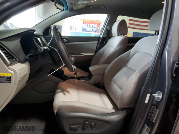 2018 Hyundai Tucson SEL with VIN KM8J3CA45JU718096, listed as a Copart auction lot 48882285 with 57,517 mi miles and Salvage Title. Bid and sale history available at carsss.com. Image 7.