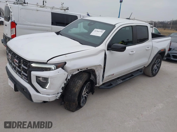 2023 GMC Canyon 4WD AT4 with VIN 1GTP6DEK0P1221777, listed as a IAAI auction lot 41564754 with 21,974 mi miles. Bid and sale history available at carsss.com. Image 18.