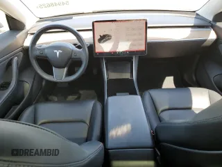 2018 Tesla Model 3 Long Range Battery with VIN 5YJ3E1EA4JF102085, listed as a Copart auction lot 54948625 with 74,786 mi miles and Salvage Title. Bid and sale history available at DreamBid. Image 8.