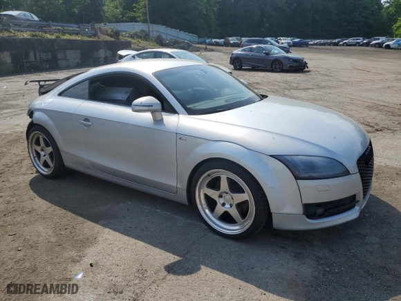 2008 Audi TT 2.0T with VIN TRUAF38JX81000228, listed as a Copart auction lot 57085724 with 126,334 mi miles and Salvage Title. Bid and sale history available at carsss.com. Image 4.