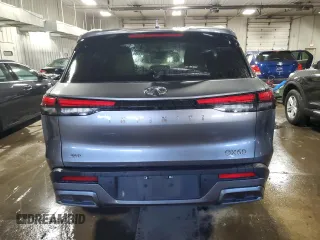 2022 Infiniti QX60 Luxe with VIN 5N1DL1FS0NC338412, listed as a Copart auction lot 83659244 with 48,568 mi miles and Salvage title. Bid and sale history available at DreamBid. Image 6.