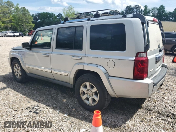 2007 Jeep Commander Limited с VIN 1J8HG58207C529970, выставлен на аукционе Copart как лот 56464675 с пробегом 209 952 миль миль и Чистый • Clean title. История ставок и продаж доступна на DreamBid. Изображение 2.