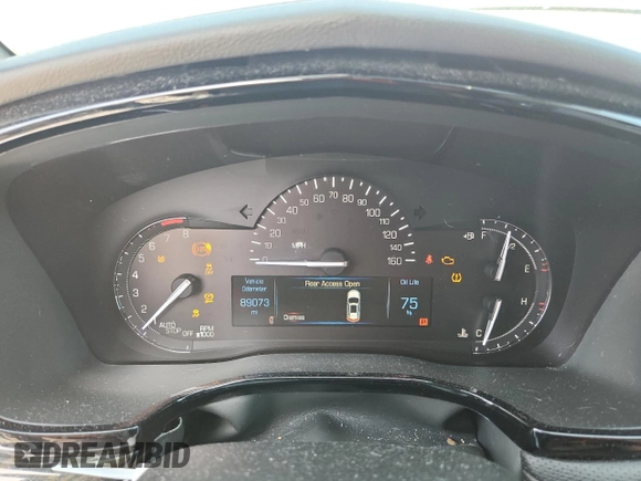 2018 Cadillac XT5 AWD with VIN 1GYKNBRS9JZ100499, listed as a Copart auction lot 59094525 with 89,073 mi miles and Clean title. Bid and sale history available at DreamBid. Image 9.