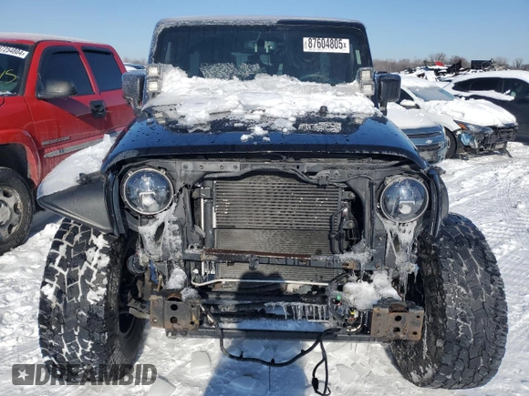 2013 Jeep Wrangler Unlimited Sport with VIN 1C4BJWDG7DL621806, listed as a Copart auction lot 87604805 with 158,885 mi miles and Salvage title. Bid and sale history available at DreamBid. Image 5.