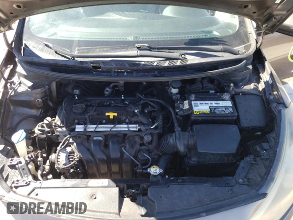 2015 Kia Forte LX with VIN KNAFX4A68F5334379, listed as a Copart auction lot 46833825 with 181,072 mi miles and Salvage Title. Bid and sale history available at DreamBid. Image 11.